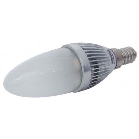 Bombilla vela led E-14 3000K MERCATOOLS 4W 230VAC