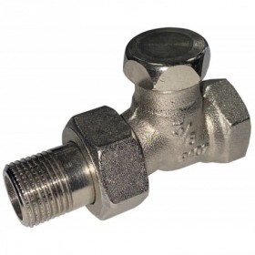 Detentor radiador 3/8"  recto