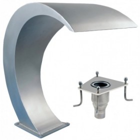 Kit cascada piscina inox. 316L con anclaje BALI MATE