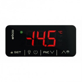 CONTROLADOR DE TEMPERATURA EVCO EV3 200 LAB 4 RELES 2 SONDAS (PTC/NTC/PT 1000) 12..24 VAC/DC