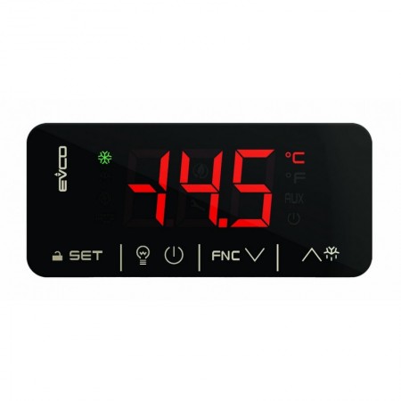 CONTROLADOR DE TEMPERATURA EVCO EV3 200 LAB 4 RELES 2 SONDAS (PTC/NTC/PT 1000) 12..24 VAC/DC