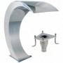 Kit cascada piscina inox. 316L con anclaje BALI BRILLO