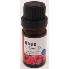 Frasco de 10ml de aroma a rosa
