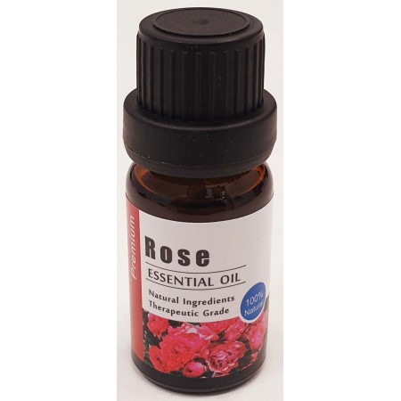 Frasco de 10ml de aroma a rosa