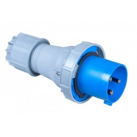 Clavija enchufe 2P+T 63A 230VAC IP67