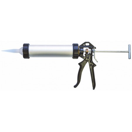 Pistola aplicador tubular para cartucho silicona y masilla MERCATOOLS 310ml