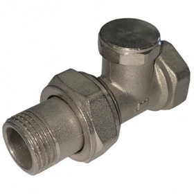 Detentor radiador 1/2" recto