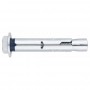 Taco metálico anclaje hormigón espirro ESCOFIX 16C con tornillo y arandela M12x80mm