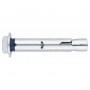 Taco metálico anclaje hormigón espirro ESCOFIX 16C con tornillo y arandela M12x80mm