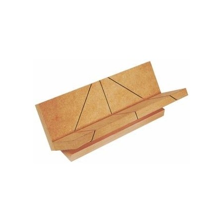Cortaingletes madera en "V" MERCATOOLS 350x90mm