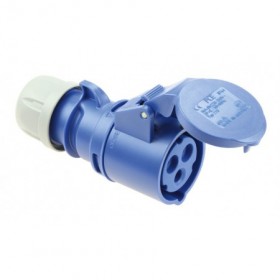 Base enchufe móvil 2P+T 16A 230VAC IP44