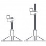 Extensión  bancada MULTI FRAME XL BIG FOOT 1500x1200x335-660mm