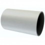 Manguito para tubo blindado eléctrico PVC enchufable gris Ø25mm