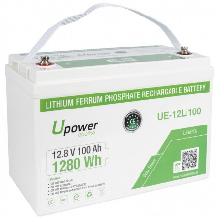 Batería litio monobloque 100Ah 12.8V