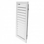 Reja retorno horizontal ESCOCLIMA DMT 700x200mm lacada blanco
