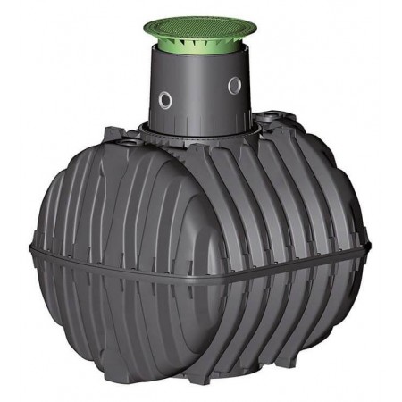 Pack Depósito recuperación agua de lluvia GRAF CARAT S 6500L ECO PLUS con accesorios