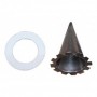 4 unidades conjunto cono interior y junta 55 mm INFRACONIC