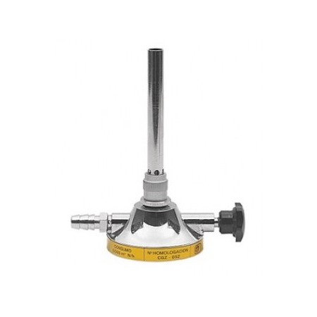 MECHERO BUNSEN HOMOLOGADO GAS BUTANO SIN VALVULA SEGURIDAD PRESIÓN TRABAJO: 37MBAR  POTENCIA: 1.14 KW