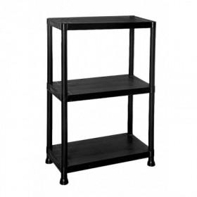Estantería modular de resina con 3 baldas MERCATOOLS 25kg 92x60x30mm