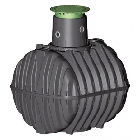 Depuradora oxidación total PEHD GRAF ONE2CLEAN 4850L MICRO 11 a 14 usuarios