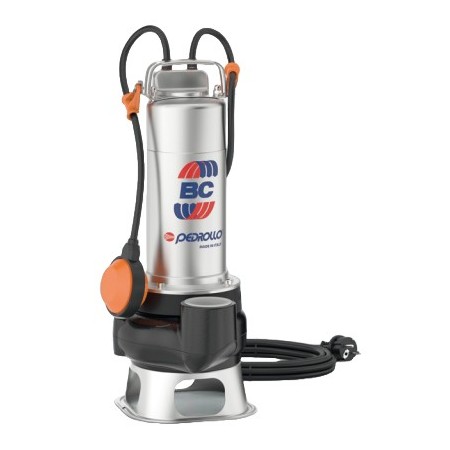 Electrobomba sumergible agua fecal PEDROLLO BC 15/50 bicanal