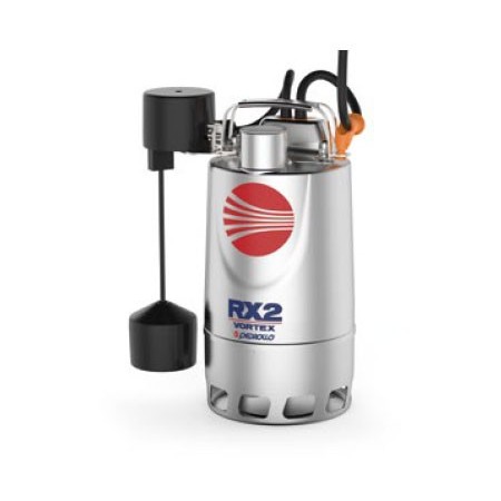 Electrobomba sumergible agua gris PEDROLLO RXm 2/20-GM vortex con boya magnética