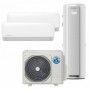 Conjunto aire acondicionado multisplit pared 2x1 + ACS MUNDOCLIMA MUPR-09+18-H11 + ACS 190L R32 monofásico