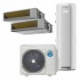 Conjunto aire acondicionado multisplit conducto 2x1 + ACS MUNDOCLIMA MUCR-09+12-H14 + ACS 190L WiFi R32 monofásico