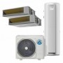 Conjunto aire acondicionado multisplit conducto 2x1 + ACS MUNDOCLIMA MUCR-09+12-H14 + ACS 190L WiFi R32 monofásico