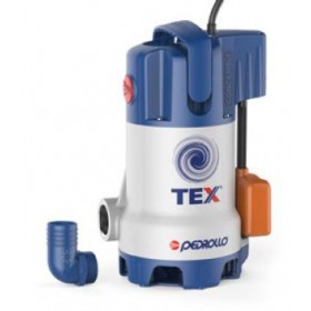 Electrobomba sumergible agua gris con boya magnética PEDROLLO TEX 3 vortex