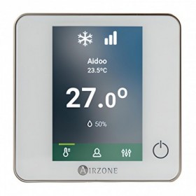 Termostato  fancoil . AIRZONE  BLUEFACE . AZAI6BLUEZEROCB