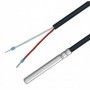 SONDA DE TEMPERATURA PT-1000-FAST VAINA GOMA 40 X 6 CON 2 M CABLE TERMOPLASTICO
