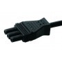 Cable 1500mm y conector recto para transformador encendido COFI