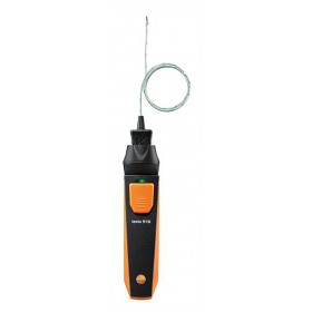 Termómetro Bluetooth® para smartphone con sonda de cable flexible TESTO 915i Smart Probe