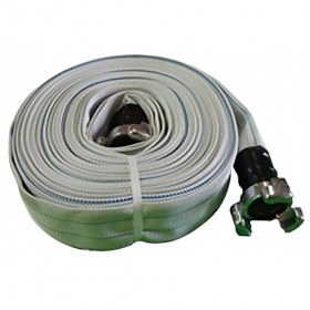 Manguera contra incendios plana Ø45mm - 20m con racores