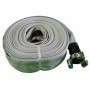 Manguera contra incendios plana Ø45mm - 20m con racores