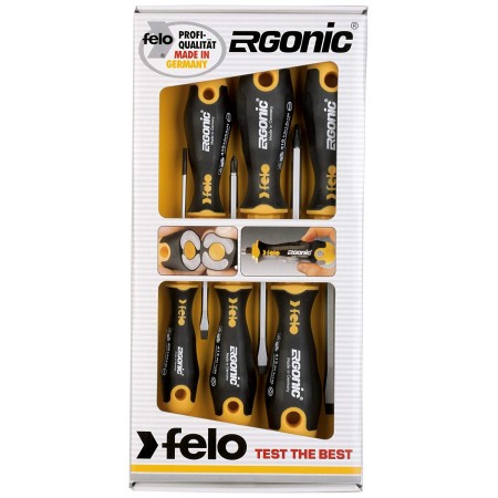 Juego 5uds Destornilladores FELO ERGONIC