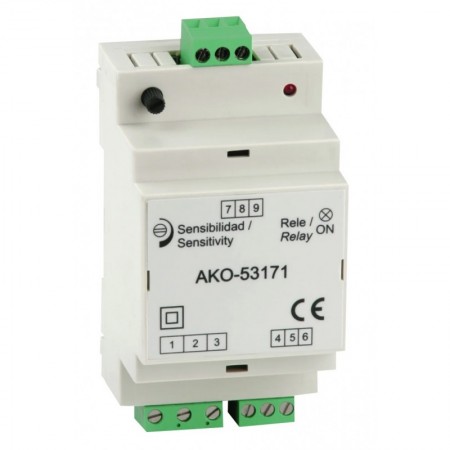 RELE ELECTRONICO NIVEL 230/400V POZO + DEPOSITO RAIL DIN AKO-53172