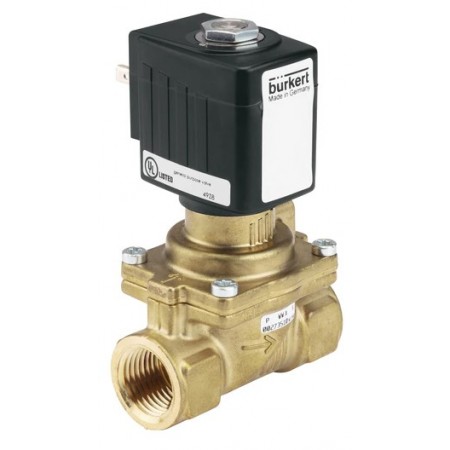 Electroválvula  gas de 1/2" 230 VCA IP65 50 Hz BURKERT