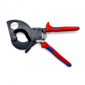 Cortacables eléctricos tipo carraca KNIPEX ERGOSTRIP 280mm