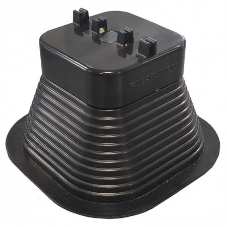 Soporte sobre cubierta para bandeja de rejilla portacables eléctricos BASOR