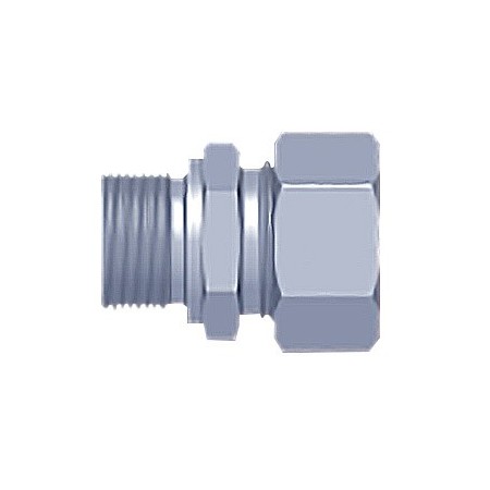 Unión macho DIN-2353 Ø12l-1/2" A316L