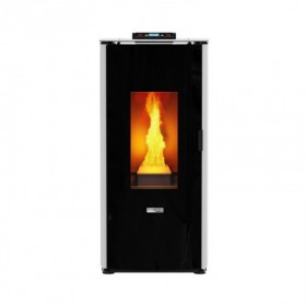 TERMOESTUFA PELLET MUNDOCLIMA BIOTHERM COLOR BLANCO EILEEN 17 KW