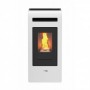ESTUFA PELLET MUNDOCLIMA BIOTHERM COLOR BLANCA CANALIZABLE WEGNER 14 kW