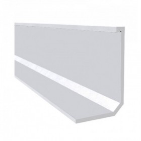 Metro perfil separador PVC para bandeja portacables eléctricos BASOR ALA 60