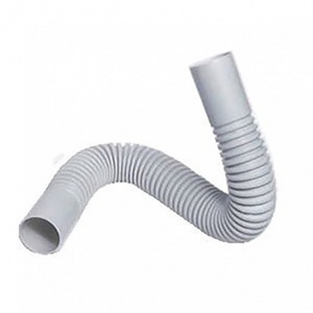 Manguito flexible para tubo blindado eléctrico PVC enchufable gris Ø32mm