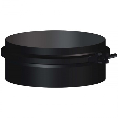 Colector Hollín con desagüe corto Ø100mm chimenea DINAK DEKO PELLETS