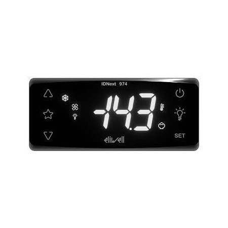 TERMOSTATO DIGITAL ELIWELL IDNEXT 971 P/B BUZZER 12V
