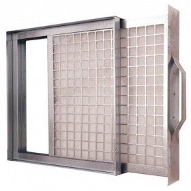 Portafiltros con filtro G3 para caja ventilación MUNDOFAN BV-IMPULSIÓN VERTICAL 18/18 (47/47)