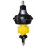 Regulador compensado de 1" PN16 Ps: 250 a 450 mbar con seguridades. GASTECH R25AP-H/S